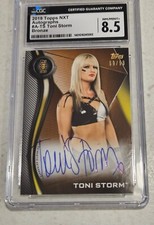 WWE 2019 Timeless Toni Storm Hand Signed Auto Rookie Card 69/99 Autograph RC AEW