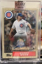 2022 Clearly Authentic 1987 Topps Baseball Kerry Wood Auto -Factory Sealed