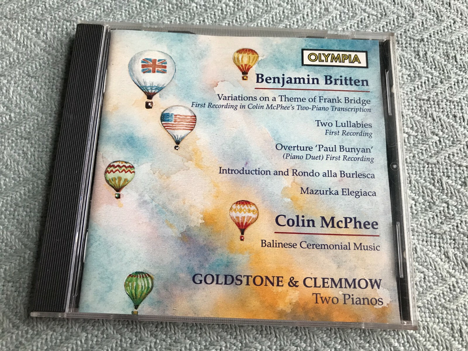 Britten/McPhee: Works for 2 Pianos - CD Usato