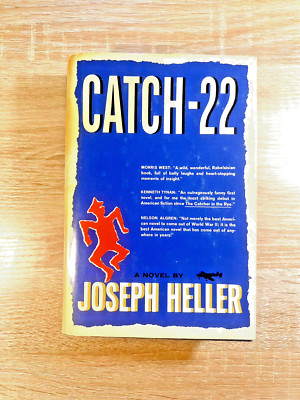 Catch-22 Joseph Heller Hardcover Book 1961 Simon & Shuster Book Club Vintage