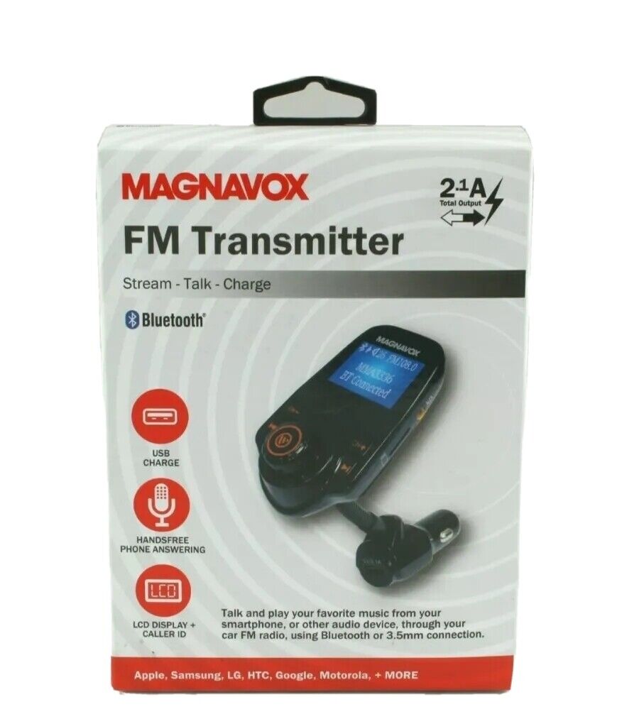 Magnavox MMA3336 FM Transmitter with Bluetooth