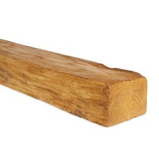 PROVISTON Fausse poutre 60 x 90 x 2000 mm en PU HD Chêne clair