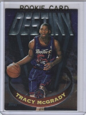 TRACY McGRADY Topps Destiny 1997/98 ROOKIE CARD Basketball RC T
