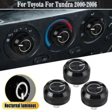 For Tundra 2000-2006 CNC AC Air Conditioning Climate Control Knob Button