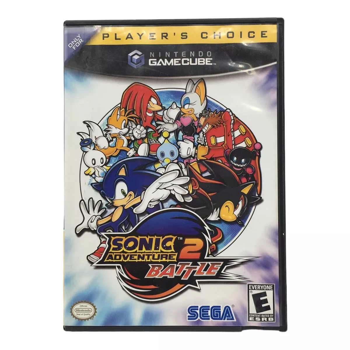 Sonic Adventure 2 Battle (GameCube, 2002) Video Game No Manual Tested &  Working