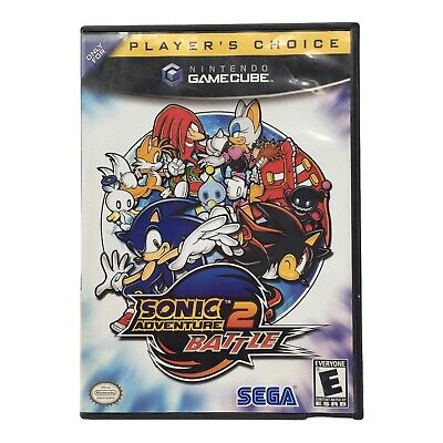 Sonic Adventure 2 Battle (GameCube, 2002) *TESTED AND MANUAL INCLUDED*