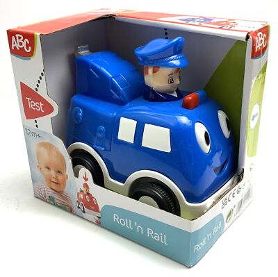 Simba ABC Roll´n Rail/Press´n Go Auto Bundle 1x Feuerwehrwagen + 1x Polizeiwagen