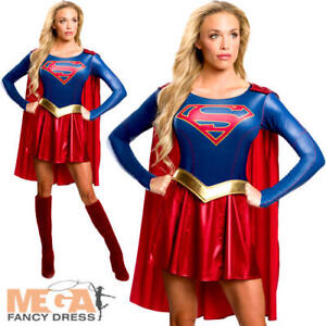 filles Supergirl Série TV Déguisement Déguisement super héro Déguisement Adulte