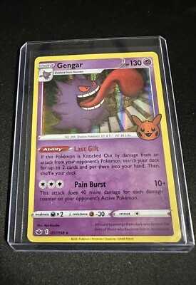 Pokémon TCG Gengar Promo (Trick or Trade Halloween) 057/198 | eBay