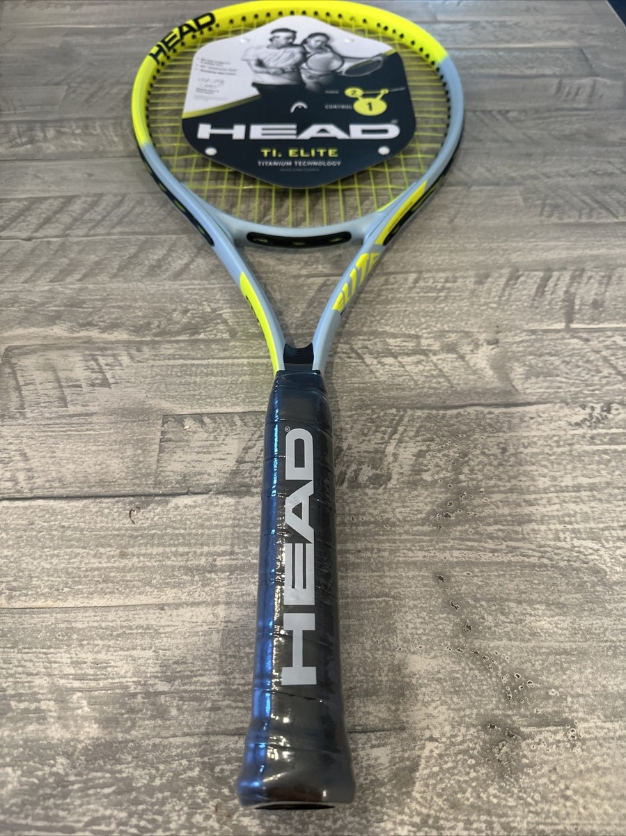 Head Ti Elite Tennis Racquet - Neon/Gray | eBay
