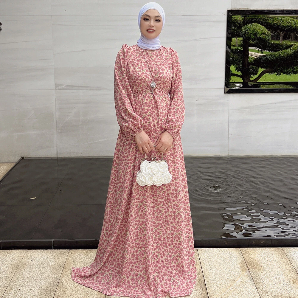Dress clearance chiffon muslimah