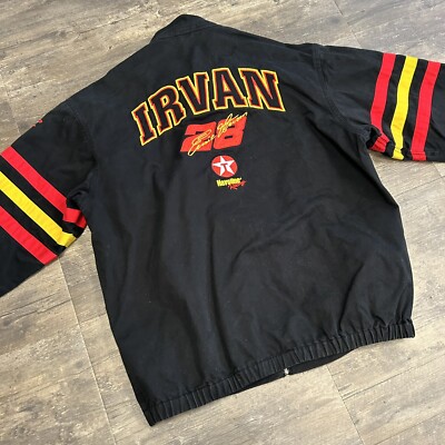Vintage Chase Authentics Ernie Irvan Nascar Racing Jacket Havoline Size Large