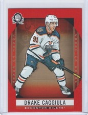2018-19 OPC Coast to Coast Red Parallel #76 Drake Caggiula