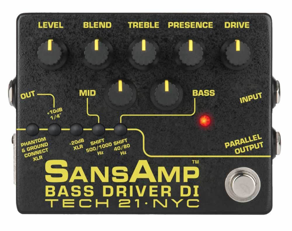 TECH 21 SansAmp Bass D DI ※訳あり Used Tech 21 SansAmp Bass Driver DI V2 Bass Guitar Pedal