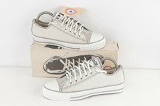NOS Vtg 90s Converse All Star Low Inside Out Denim Shoes USA Womens 7.5 Mens 5.5