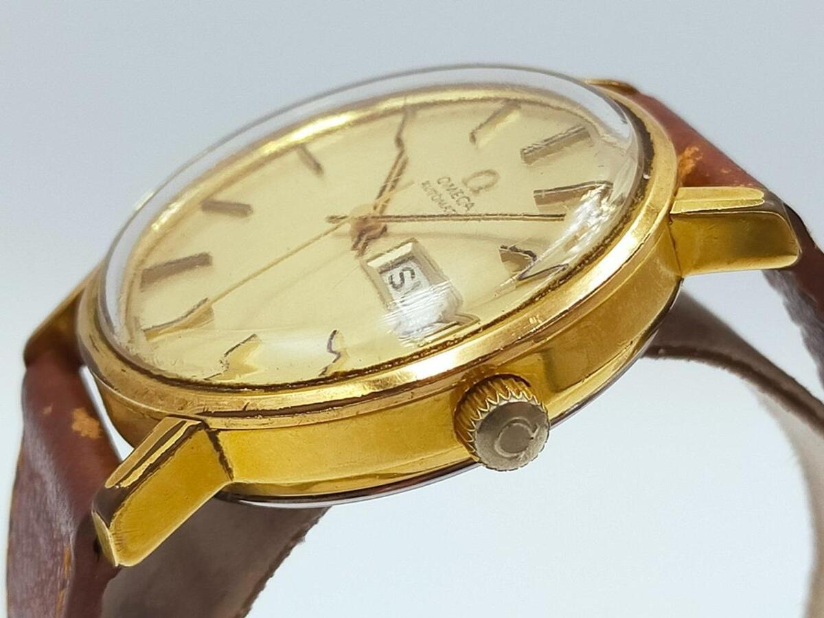 Authentic OMEGA Seamaster Day Date Cal.1022 Gold Plated Auto Authentic OMEGA Seamaster Day Date Cal.1022 Gold Plated Auto