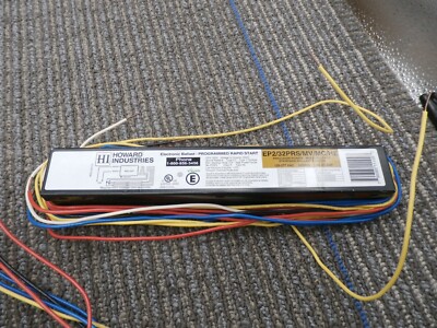 Howard EP2-32PRS-MV-MC-HE 2 Lamp F32T8 Electronic Fluorescent Ballast 32F