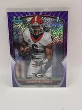 2022 Bowman Chrome University #44 Kenny McIntosh Purple Shimmer Refractor