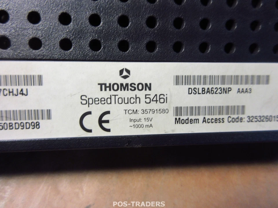 Thomson SpeedTouch 546i ADSL 2+ Modem Router EXCLUDING POWER SUPPLY - Bild 3 von 3