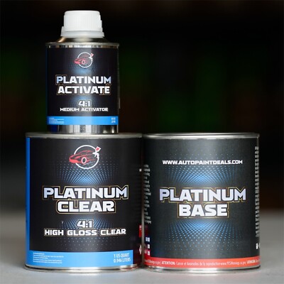 For Nissan QUART UNREDUCED Basecoat Paint + Clearcoat KIT PICK YOUR COLOR!