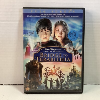Bridge To Terabithia (Full Screen) DVD, MULTIPLES SHIP/FREE!