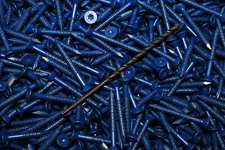 (175) T30 Torx Flat Head 1/4 x 2-1/4 Concrete Masonry Screw Tapcon Anchor & Bit