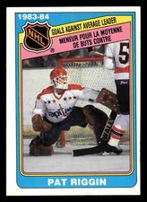 1984-85 O-Pee-Chee Pat Riggin #386 - Washington Capitals
