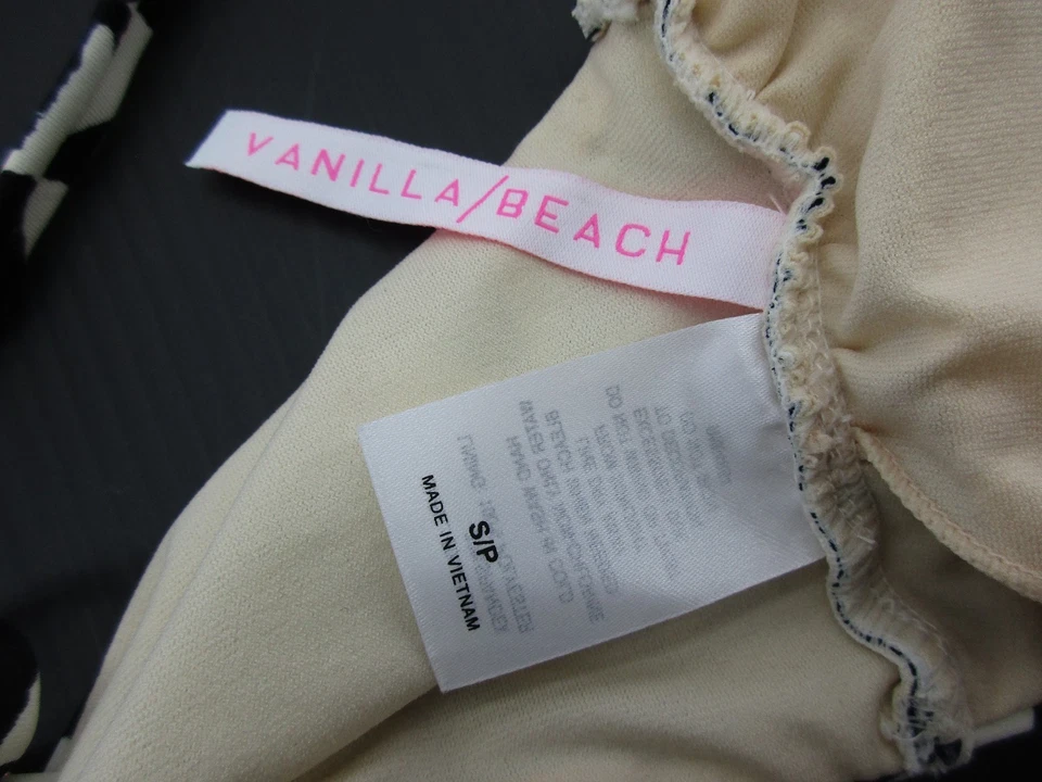 *VANILLA/BEACH* SIZE S WOMEN'S MULTI COLOR SWIMMING TOP - Изображение 3 из 3