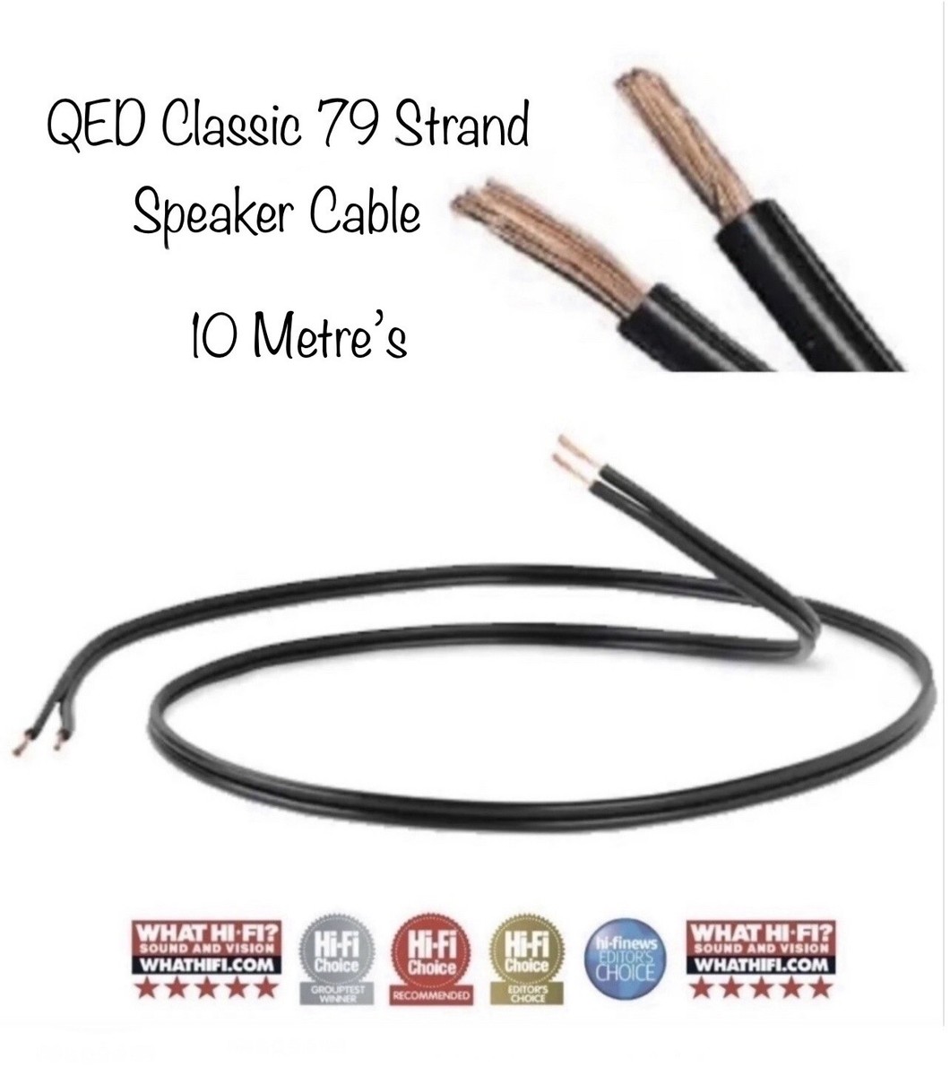QED 79 Strand | Speaker Cable | Holburn Online | Buy Now From Hi-Fi Experts