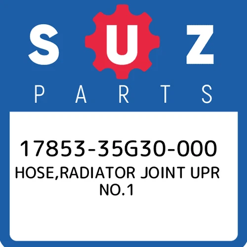 HOSE, JOINT UPPER NO.1