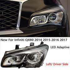 New LED Adaptive Headlight For 2014-2017 Infiniti QX80 Left Driver Side HeadLamp