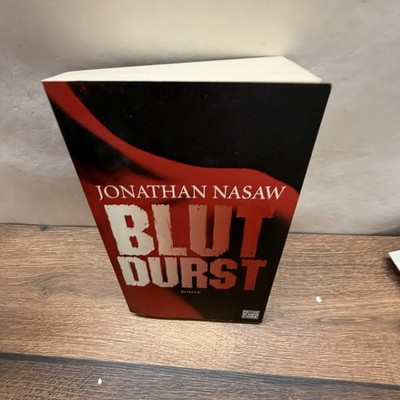 Buch Blutdurst Jonathan Nasaw Thriller Horror Roman Book Deutsch Hardcover