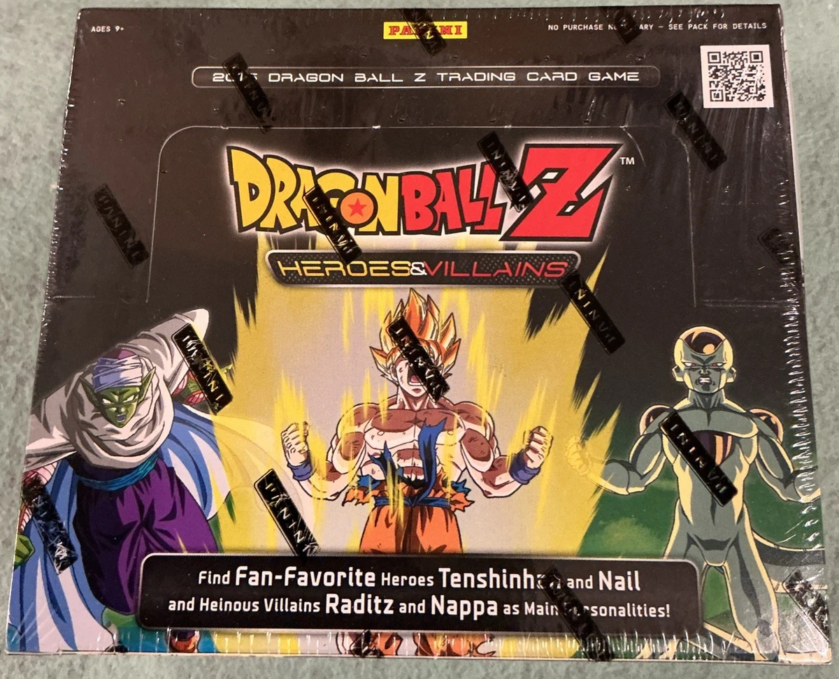 Dragon Ball Z TCG Sealed Collectible Card Game Boxes in English