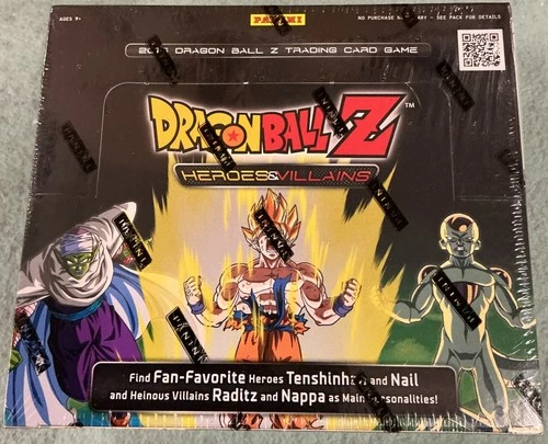 Dragon Ball Z 2015 TCG Heroes & Villains Booster Box Sealed