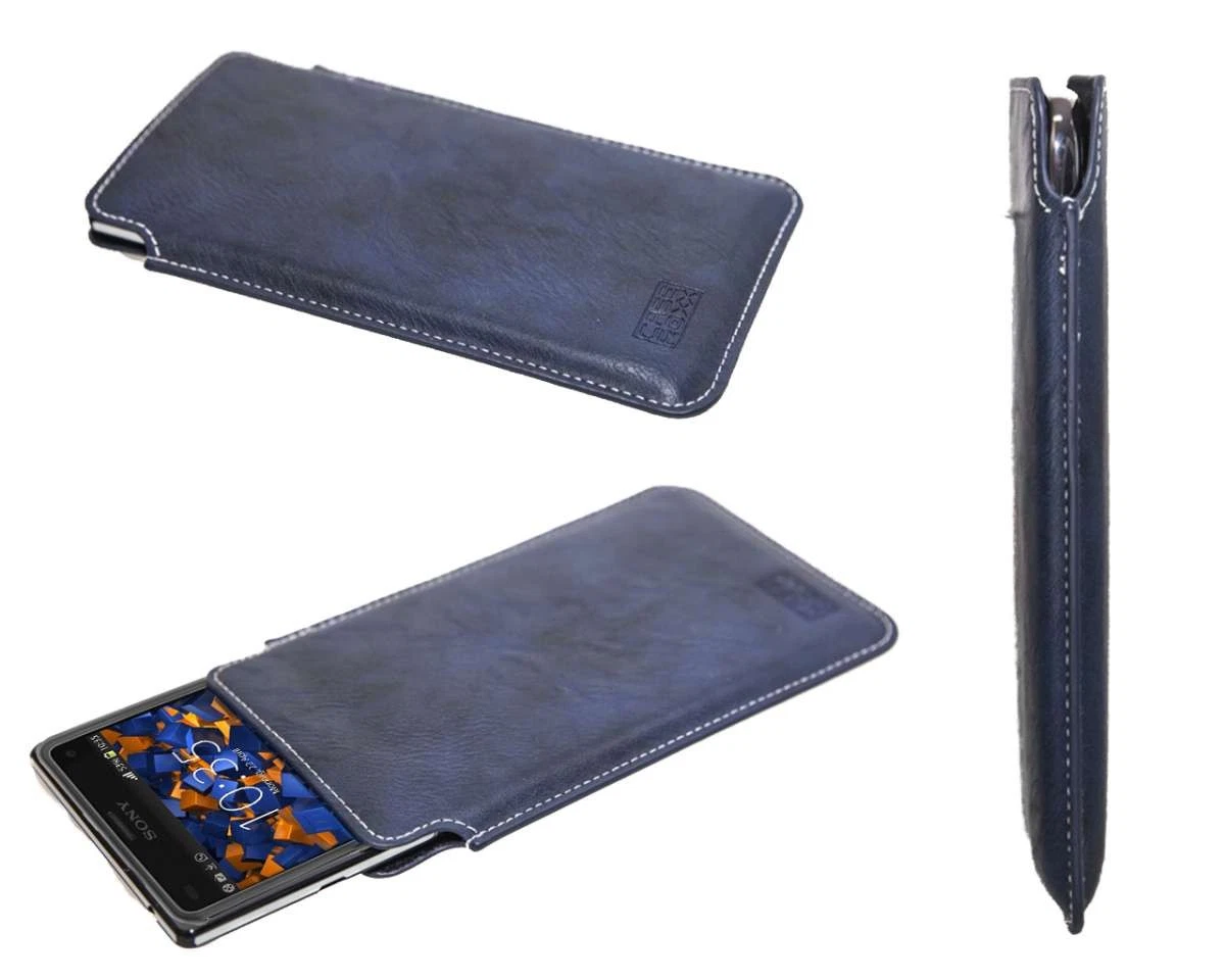 Custodia Sony Xperia 10 IV con Cinturino Blu Fantasia | Protezione TPU