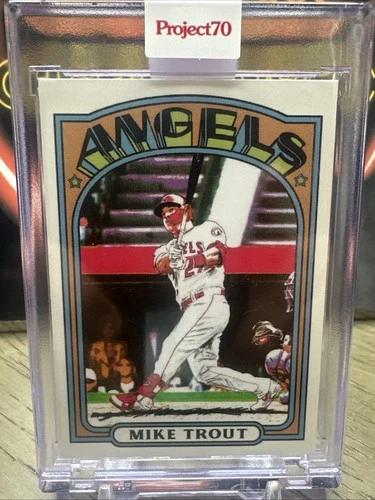 2021 Topps Project 70 Mike Trout #533 By Matt McCormick