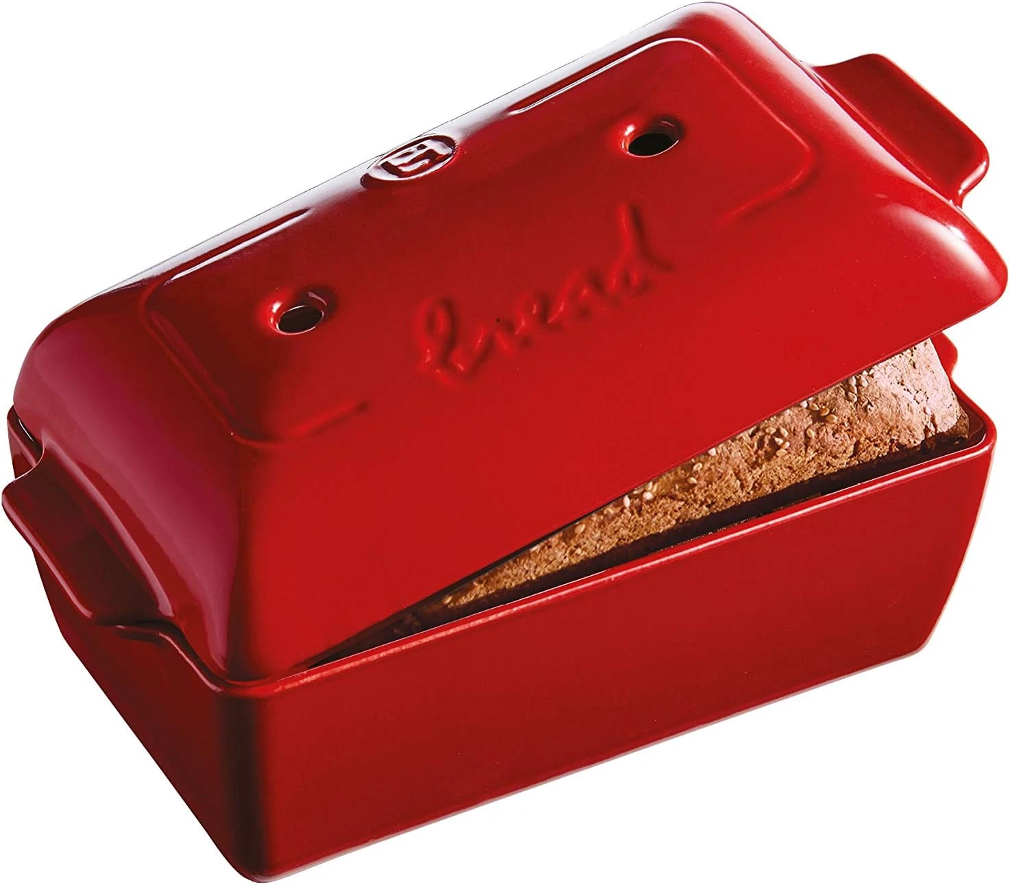 Burgundy Bread Loaf Pan - Bake Perfect Homemade Bread, 11"x5"x4.7