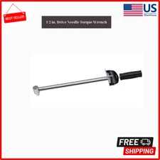 Powerbuilt 644044 1/2-Inch Drive Needle Torque Wrench, 0 to 140 Ft. Lbs