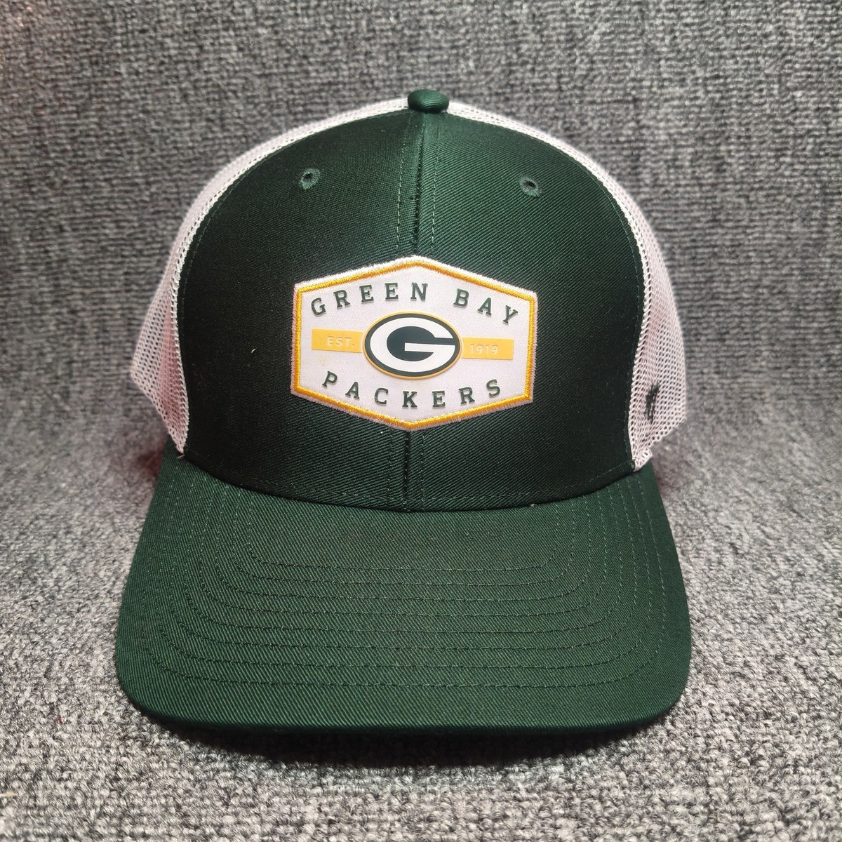 '47 Brand Green Bay Packers '47 Trucker Snapback Hat Green White NFL Cap
