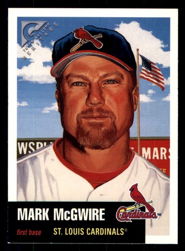 Mark McGwire #TH20 1999 Topps Gallery Heritage card