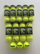Professional Padle Tennis Balls - Tournament Quality (Pack Of 3)