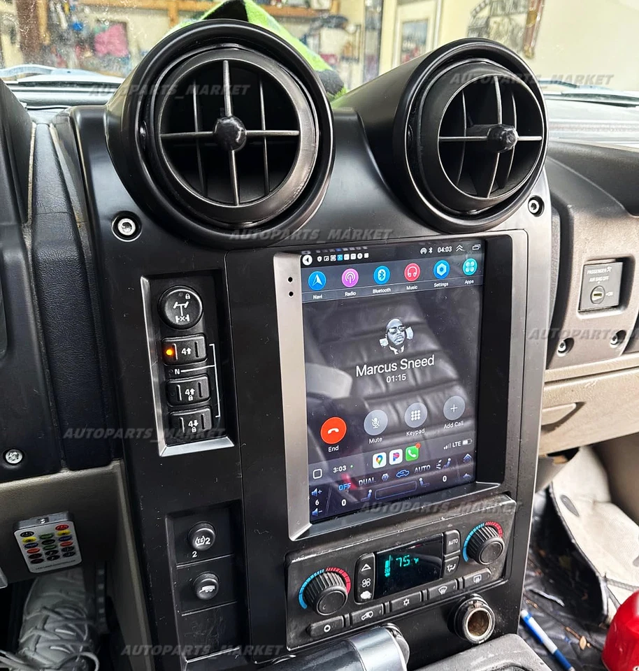 2+64G For Hummer H2 2002-2007 Android 15 Carplay Car Stereo Radio GPS Navi WIFI Foto 4 de 4