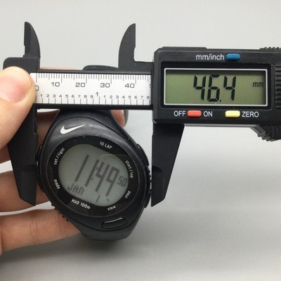 Nike Bowerman Series 10 Lap Digital Watch Mens Stopwatch H20 100m