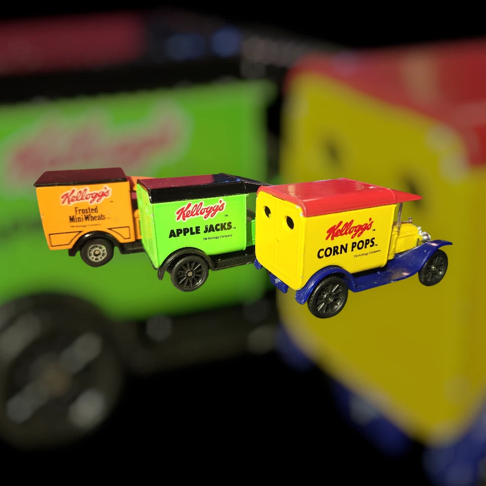 Matchbox - Kellogg's Cereal Set of 3 - Model A/Model T Ford - Vintage 1979/1989 - Image 2 of 4