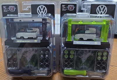 M2 Machines Hobby Exclusive 1960 Volkswagen VW Single Cab Truck 1:64 Diecast