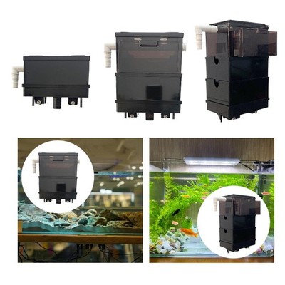 Overflow Box for Aquariums External Filtration Box Quiet Filtration System Pipe