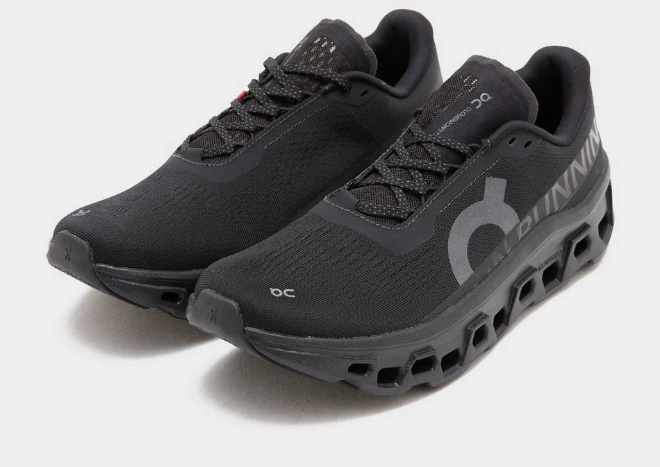 On Running Cloudmonster Men's Shoes in Black | eBay