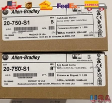 New Factory Sealed Allen Bradley 20-750-S1 Safe Speed Monitor AB 20750S1 Surplus
