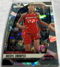 2024 Panini Prizm WNBA Basketball Sheryl Swoopes Houston Comets Cracked Ice #74