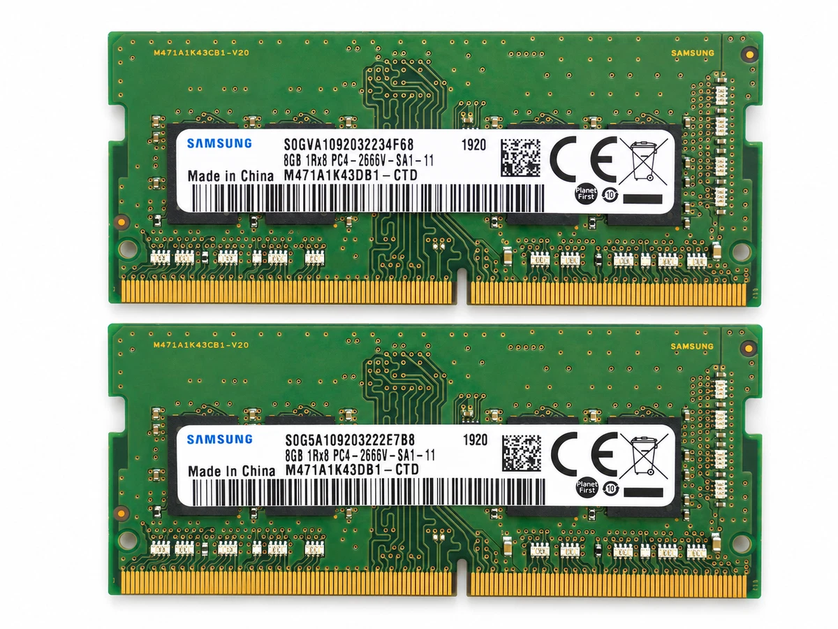Samsung DDR4 SDRAM Memory (RAM) 2 Modules for sale | eBay